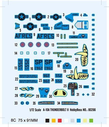 Hobby Boss 80266 A-10A Thunderbolt II (1:72)