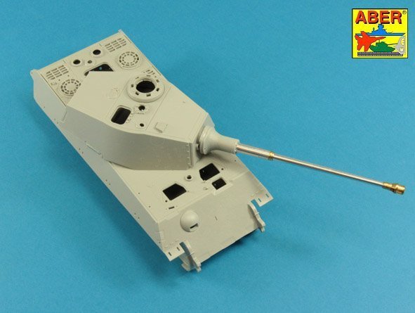 Aber 35L-260 Barrel for German 8,8cm Kw.K 43 (L/71) gun used on Tiger B Henschel-Turm 1/35