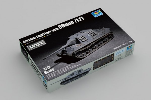Trumpeter 07166 German JagdTiger with 88mm /L71 1/72