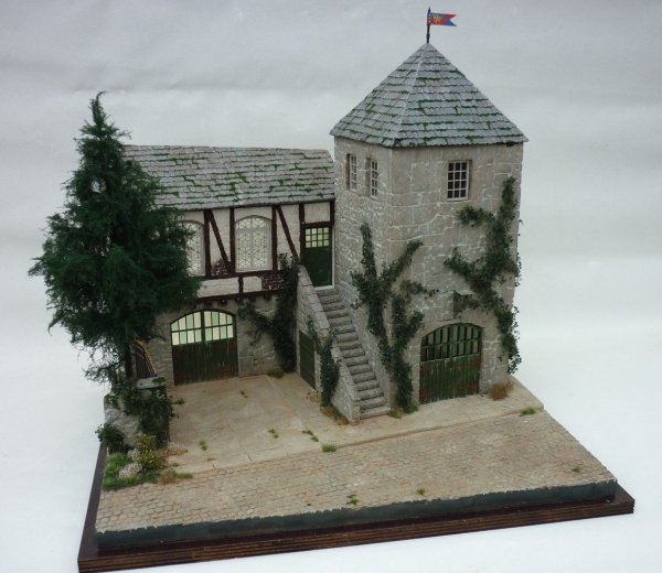 RT-Diorama 35242 Diorama-Base: &quot;Old Manor&quot; 1/35