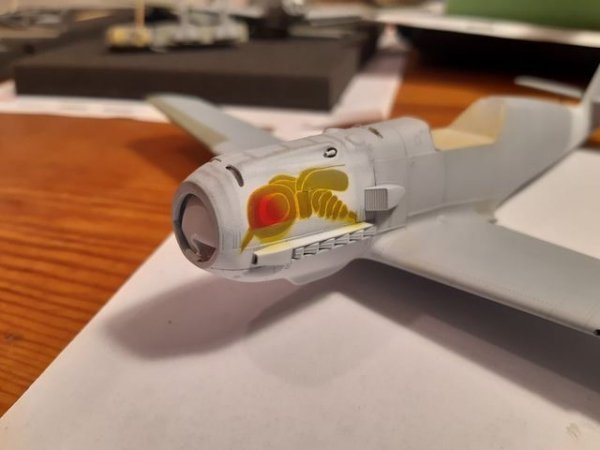Omask 34023 Bf 109 E7 (S9+FS) 1/48