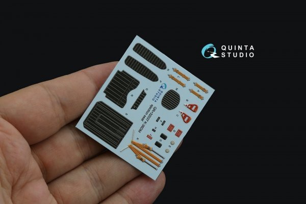 Quinta Studio QR+32037 K-36DM (initial release) ejection seat (for Su-17M3/M4/UM3/22, Su-24, MiG-29 9-12 Early aircraft) (All kits) 1/32