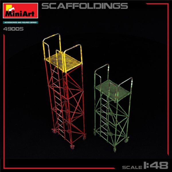 MiniArt 49005 SCAFFOLDINGS 1/48