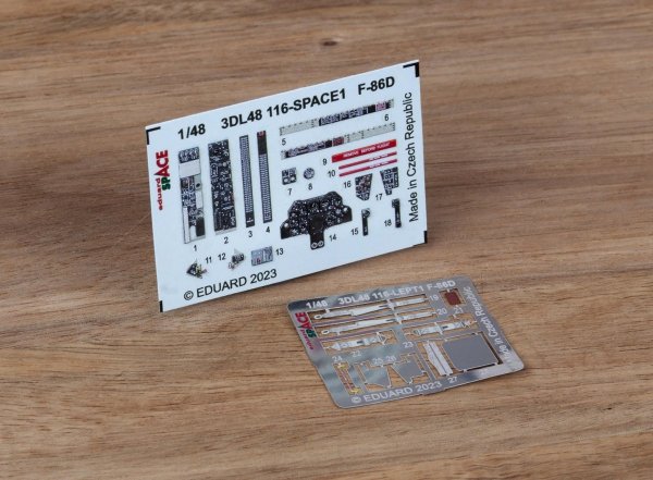 Eduard 3DL48116 F-86D SPACE REVELL 1/48