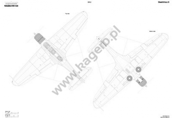 Kagero 7100 Nakajima B5N KATE. B5N1,B5N2 EN/PL