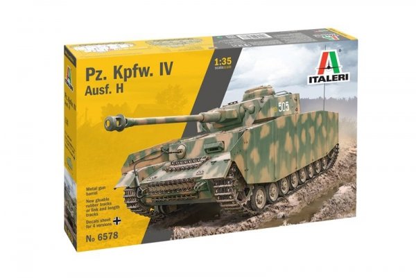 Italeri 6578 Pz. Kpfw. IV Ausf. H 1/35
