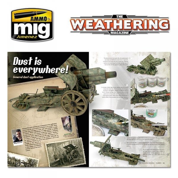 AMMO of Mig Jimenez 4518-EN TWM ISSUE 19 - PIGMENTS (ENGLISH)