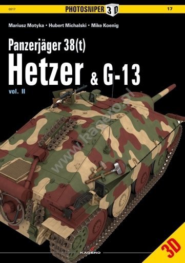 Kagero 0017 Panzerjäger 38 (t) Hetzer &amp; G13 vol. II EN
