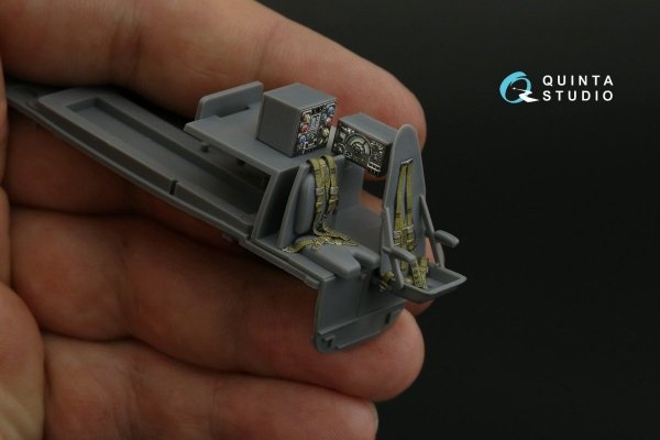 Quinta Studio QD48355 DH Mosquito B Mk.IV/PR Mk.IV 3D-Printed &amp; coloured Interior on decal paper (Tamiya) 1/48