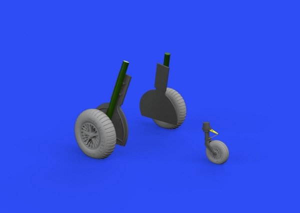 Eduard 632155 Bf 108 wheels spoked 1/32 EDUARD