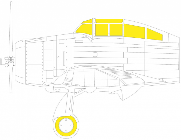 Eduard EX831 P-35 DORA WINGS 1/48