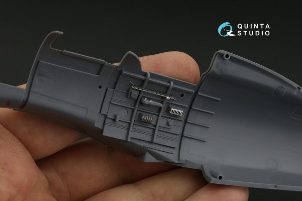 Quinta Studio QD32202 Macchi MC.202 Folgore Late 3D-Printed &amp; coloured Interior on decal paper (Italeri) 1/32