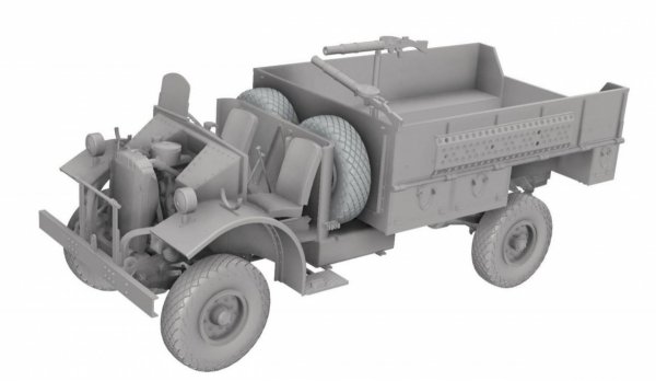 Thunder Model 35311 LRDG F30 Patrol Truck With Offset Rear Bed, Limited Bonus Edition 1/35