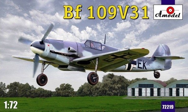 A-Model 72219 Messerschmitt Bf-109V-31 Experimental Fighter 1/72