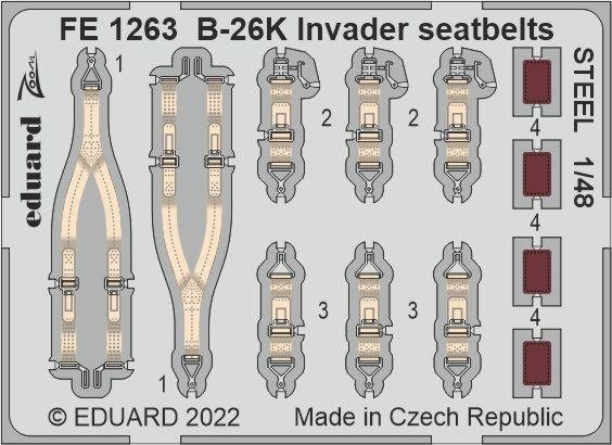 Eduard BIG49326 B-26K Invader ICM 1/48