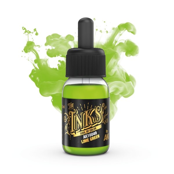 AK Interactive AK16049 LIME GREEN – INK 30ml