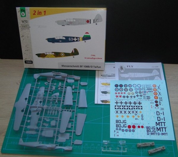 Fly 72032 Messerschmitt Bf 108B/D Taifun 1:72