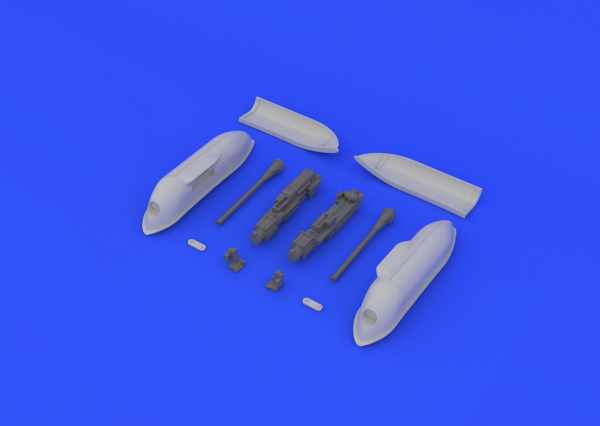 Eduard 632035 Bf 109G cannon pods 1/32 (Revell)