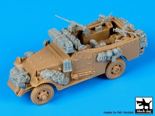 Black Dog T72074 M 3 Scout car accessories set for Italeri 1/72