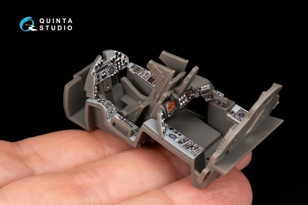 Quinta Studio QD48451 Buccaneer S.2B late 3D-Printed coloured Interior on decal paper (Airfix) 1/48