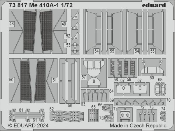 Eduard 73817 Me 410A-1 AIRFIX 1/72