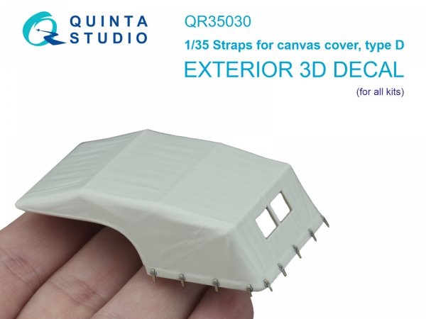 Quinta Studio QR35030 Straps for cancas cover, type D ( all kits ) 1/35