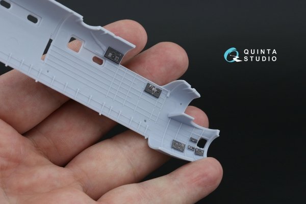 Quinta Studio QD72156 Avro Lancaster B.II 3D-Printed coloured Interior on decal paper (Airfix) 1/72