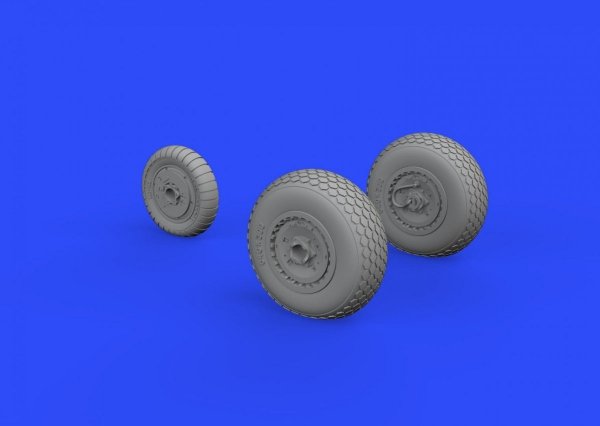 Eduard 672159 Me 262 wheels 1/72 AIRFIX