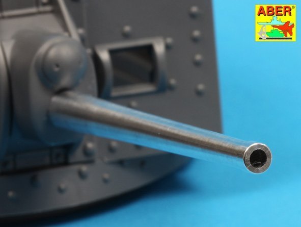 Aber 16L-07 Lufa do niemieckiej armaty czołgowej KwK A 7 do Pz.Kpfw. 38(t) / German 3,7 cm KwK A 7 L/42 tank gun barrel for Pz.Kpfw. 38(t) 1/16
