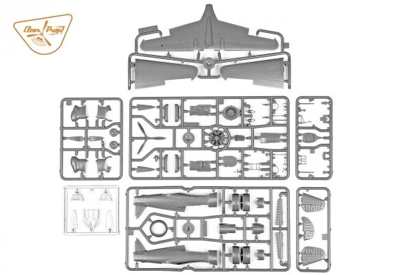 Clear Prop! CP72021 H-75O Hawk STARTER KIT 1/72