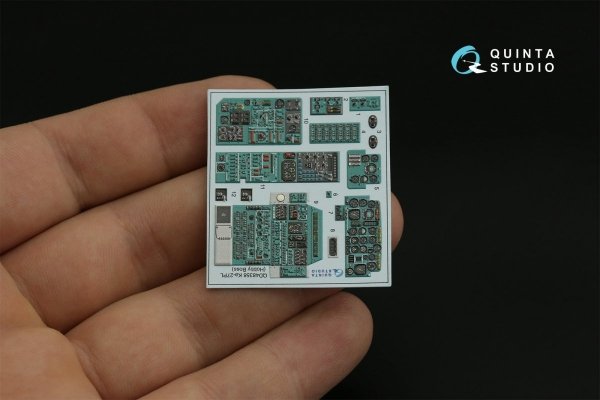 Quinta Studio QDS-48358 Ka-27PL Trainer version 3D-Printed &amp; coloured Interior on decal paper (Hobby Boss) (Small version) 1/48