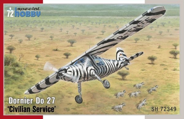 Special Hobby 72349 Dornier Do 27 &quot;Civilian Service&quot; 1/72