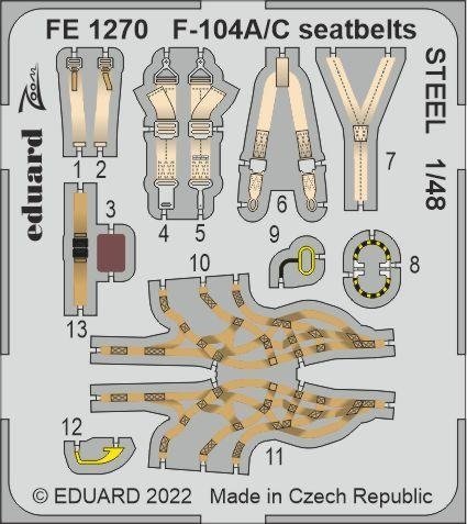 Eduard BIG49335 F-104C KINETIC MODEL 1/48
