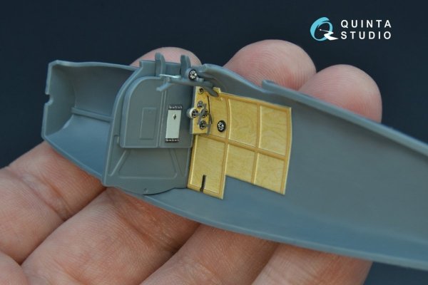 Quinta Studio QD48174 Albatros D.III 3D-Printed &amp; coloured Interior on decal paper (for Eduard kit) 1/48