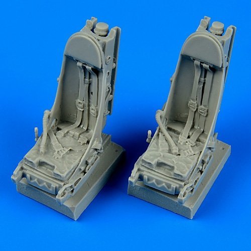 Quickboost QB48628 A-37 Dragonfly ejection seats with safety belts Trumpeter 1/48