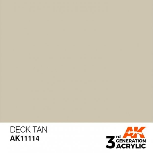 AK Interactive AK11114 DECK TAN – STANDARD 17ml