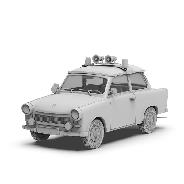 AK Interactive AK35032 Trabi 601 S (photo-etched fret) (vinyl tires) (decals) 1/35