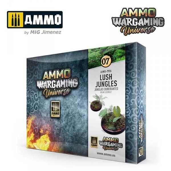 AMMO of Mig Jimenez 7926 AMMO WARGAMING UNIVERSE 07 - Lush Jungles