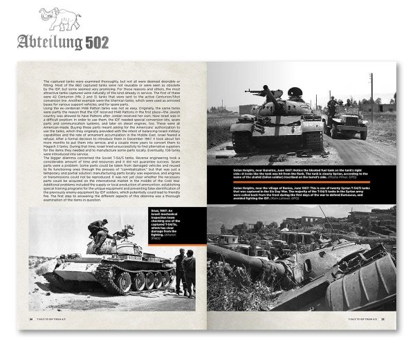 502 Abteilung ABT607 T-54/5 TO IDF TIRAN 4/5 THE BIRTH OF A BASTARD TANK
