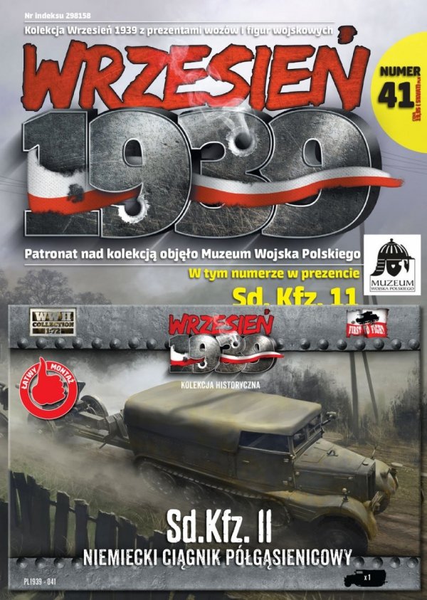 First to Fight PL041 Sd. Kfz. II Niemiecki Ciągnik Półgąsienicowy (1:72)