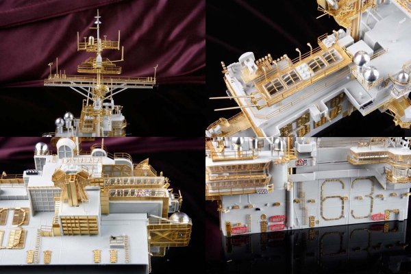 MK1 Design MS-35041 CV-63 Kitty Hawk Detail-UP 1/350
