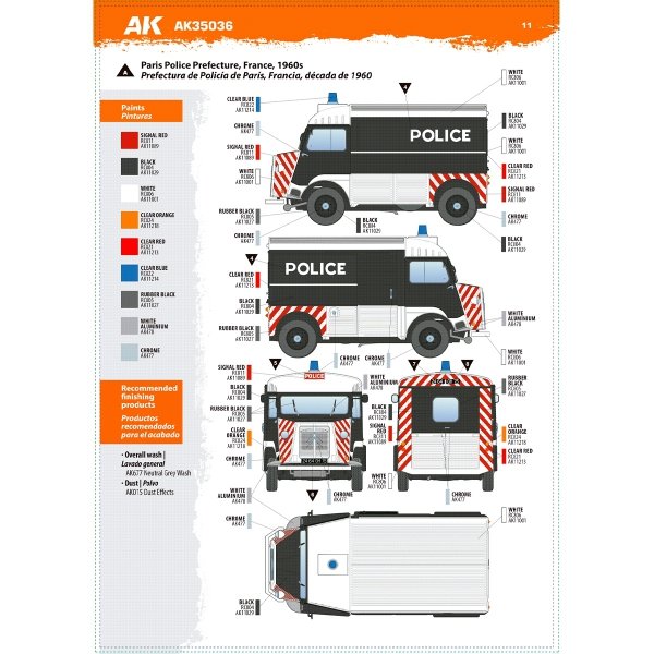 AK Interactive AK35036 Type HY Public Service 1/35