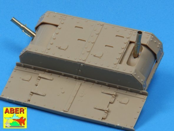 Aber 35L-156 Barrels for British WWI Tank Mark IV – Female (1:35)	