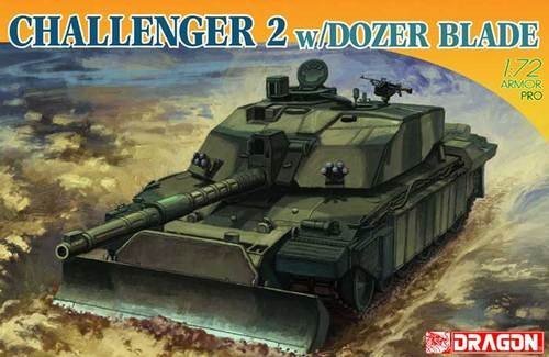 Dragon 7285 Challenger w/Dozer Blade (1:72)
