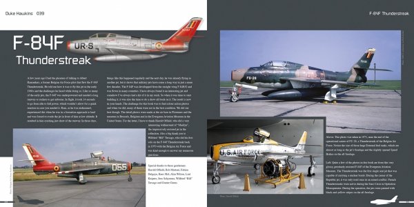 HMH Publications DH-039 Republic F-84 F Thunderstreak - Aircraft in Detail 039 (English Version)
