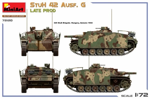 MiniArt 72120 StuH 42 Ausf. G LATE PROD. 1/72