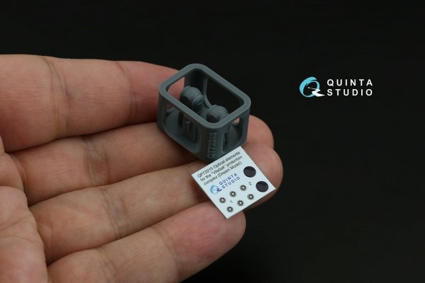 Quinta Studio QP+72015 Ka-52 "Vitebsk" protection complex (Dream Model) (with 3D-printed resin parts) 1/72