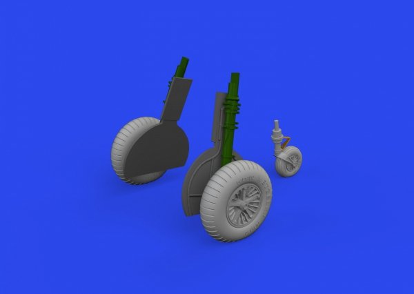 Eduard 648998 Bf 108 wheels spoked EDUARD 1/48