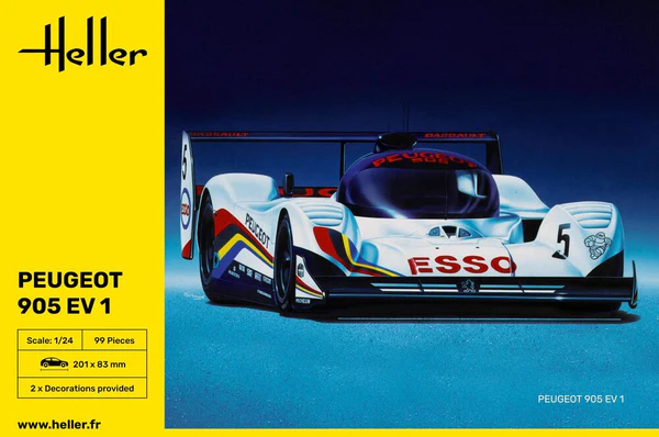 Heller 80718 Peugeot 905 EV 1 bis 1/24