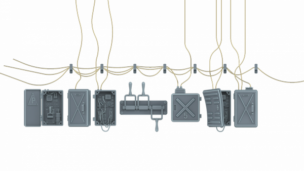 RT-Diorama 35677 Industrial Fuse Boxes 1/35